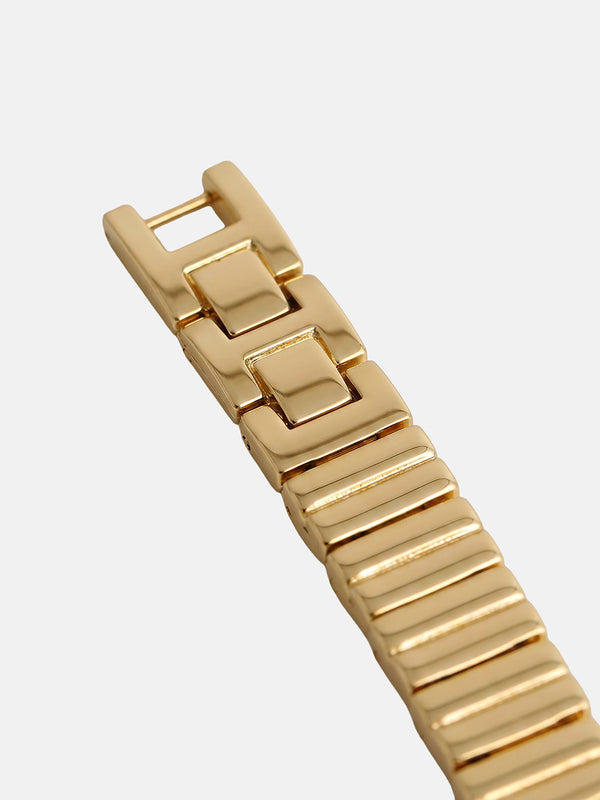 The Emerald Oval Watch - Royal Gold