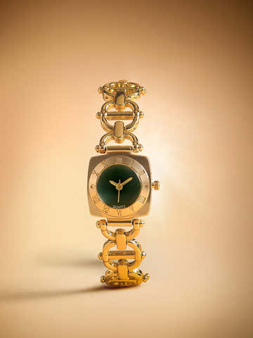 The Emerald Classic Watch - Gold