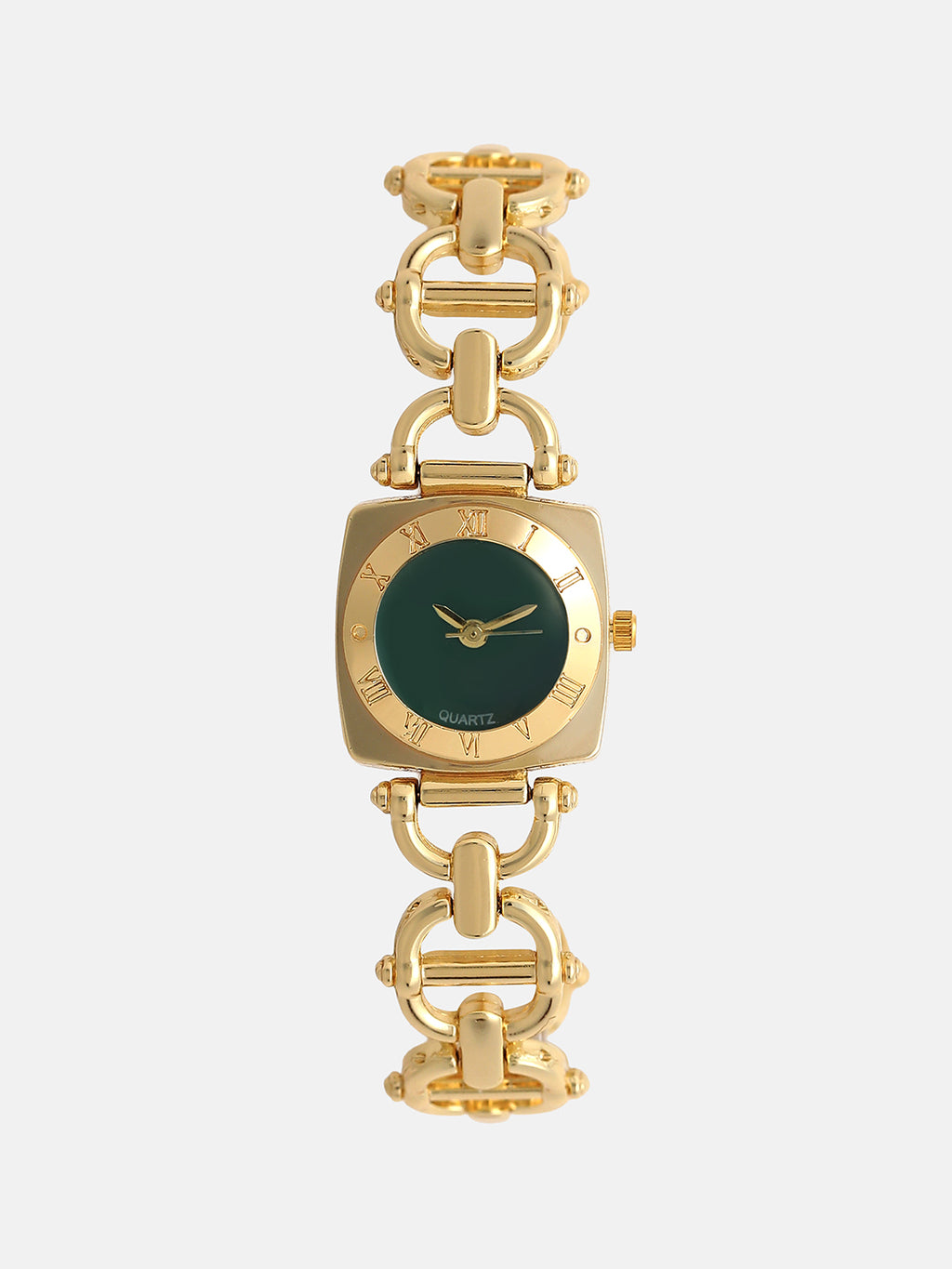 The Emerald Classic Watch - Gold