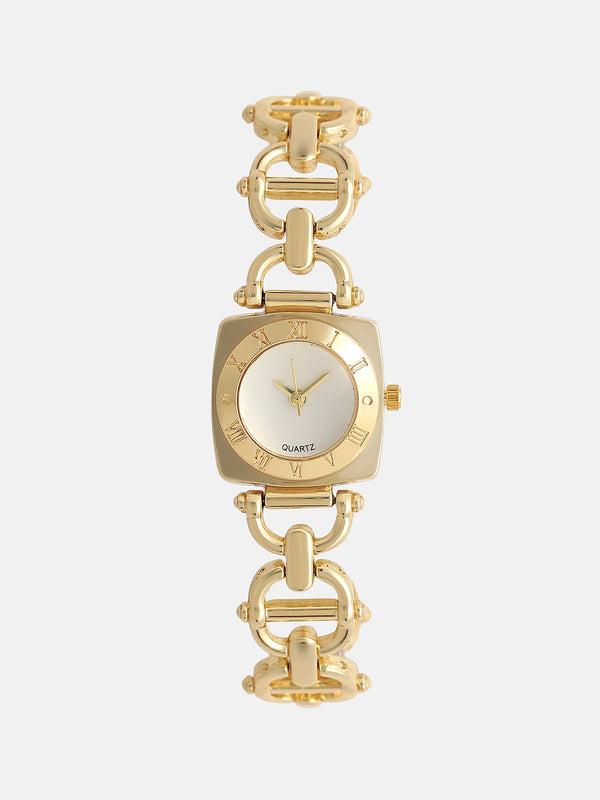 The Emerald Classic Watch - Gold