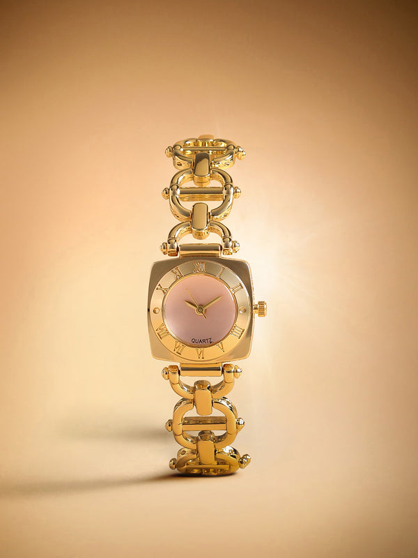 The Rosé Pearl Watch - Blush Gold