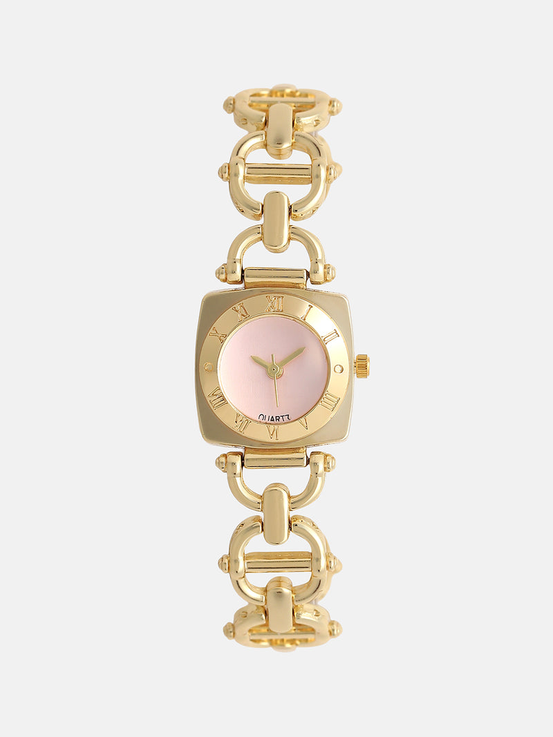 The Rosé Pearl Watch - Blush Gold