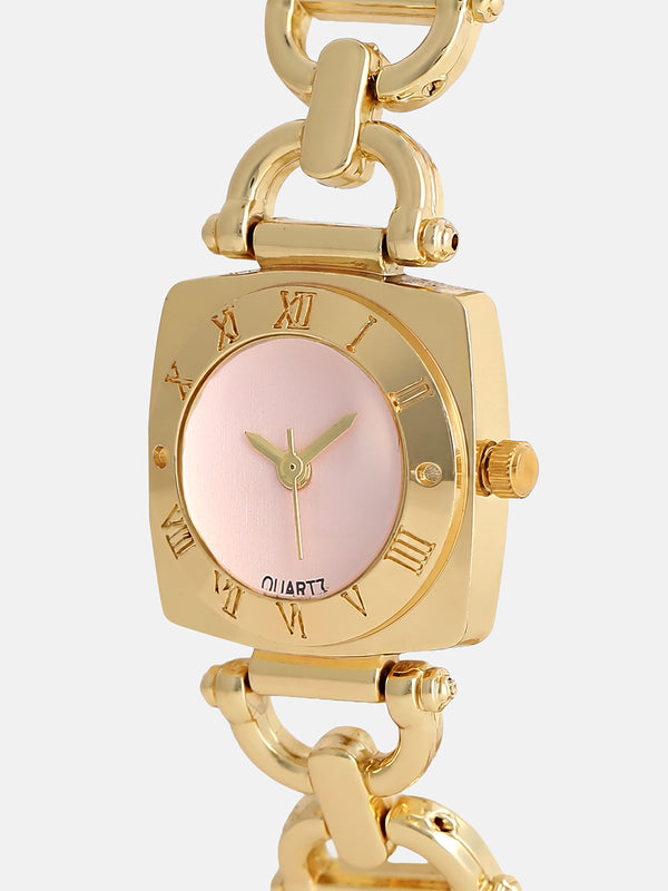 The Rosé Pearl Watch - Blush Gold