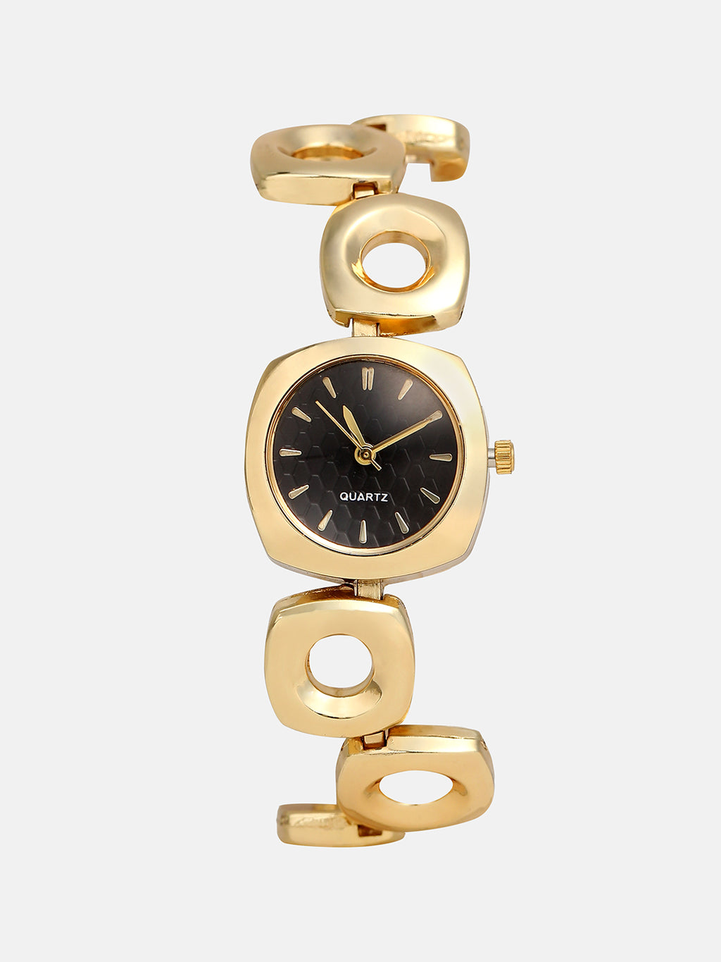 The Classic Circle Watch - Ivory Gold