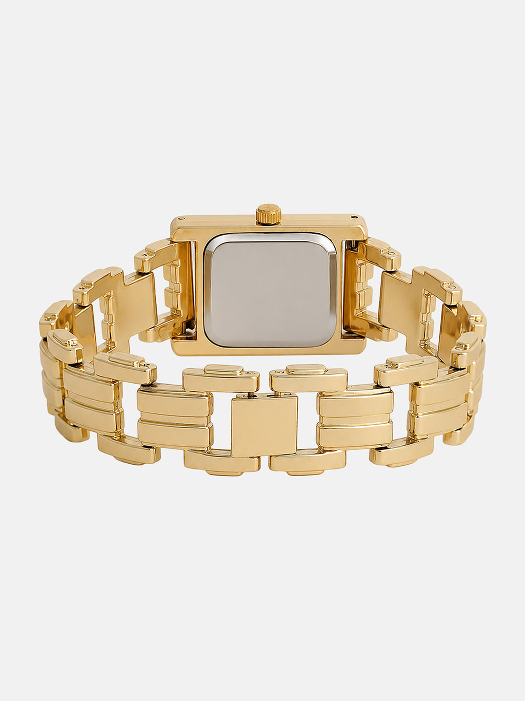 The Emerald Rectangle Watch - Royal Gold