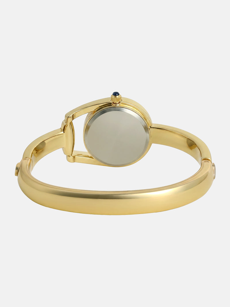 The Ivory Luxe Watch - Gold
