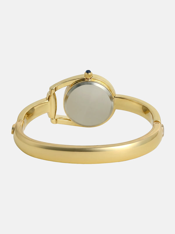 The Ivory Luxe Watch - Gold