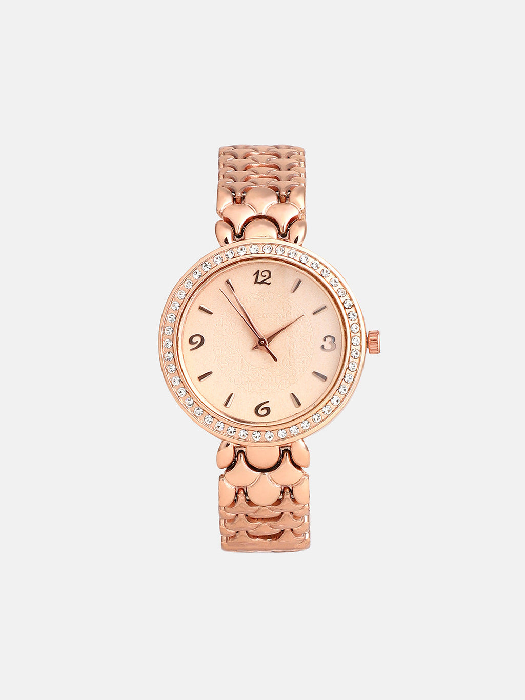 The Scalex Round Watch - Rose Gold