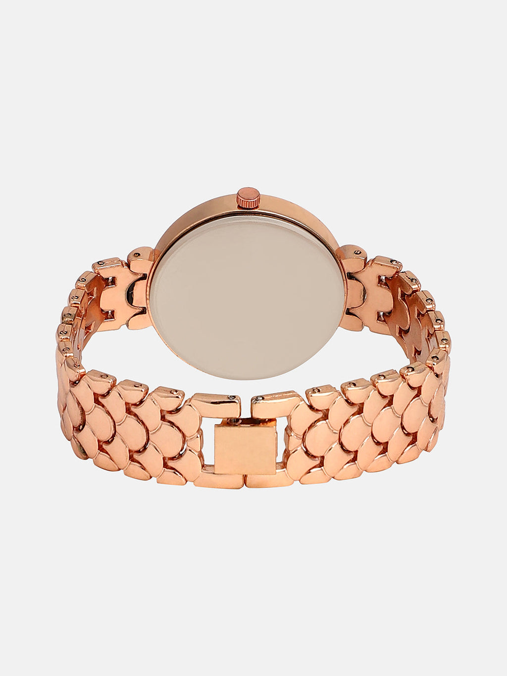 The Scalex Round Watch - Rose Gold