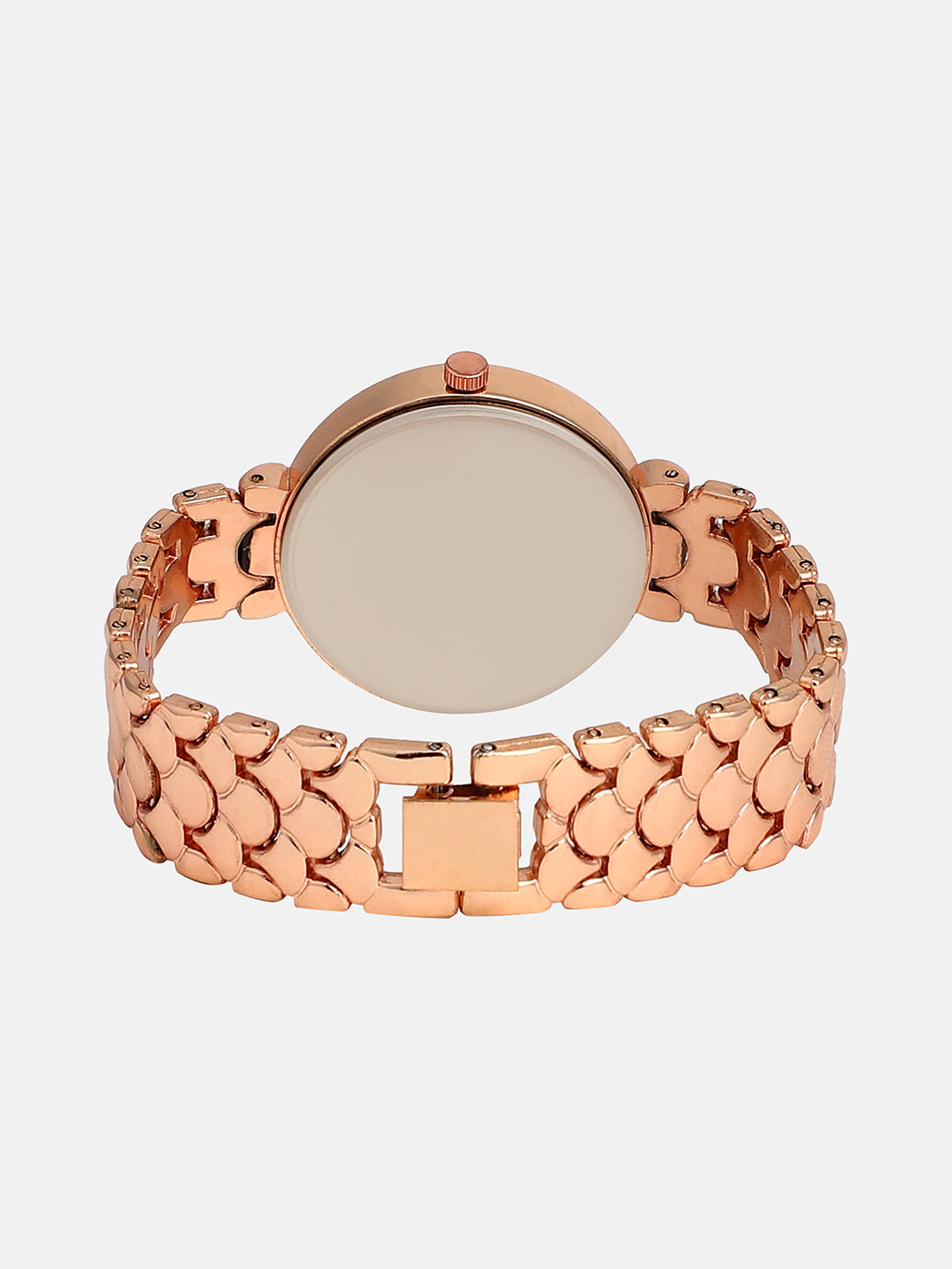 The Scalex Round Watch - Rose Gold