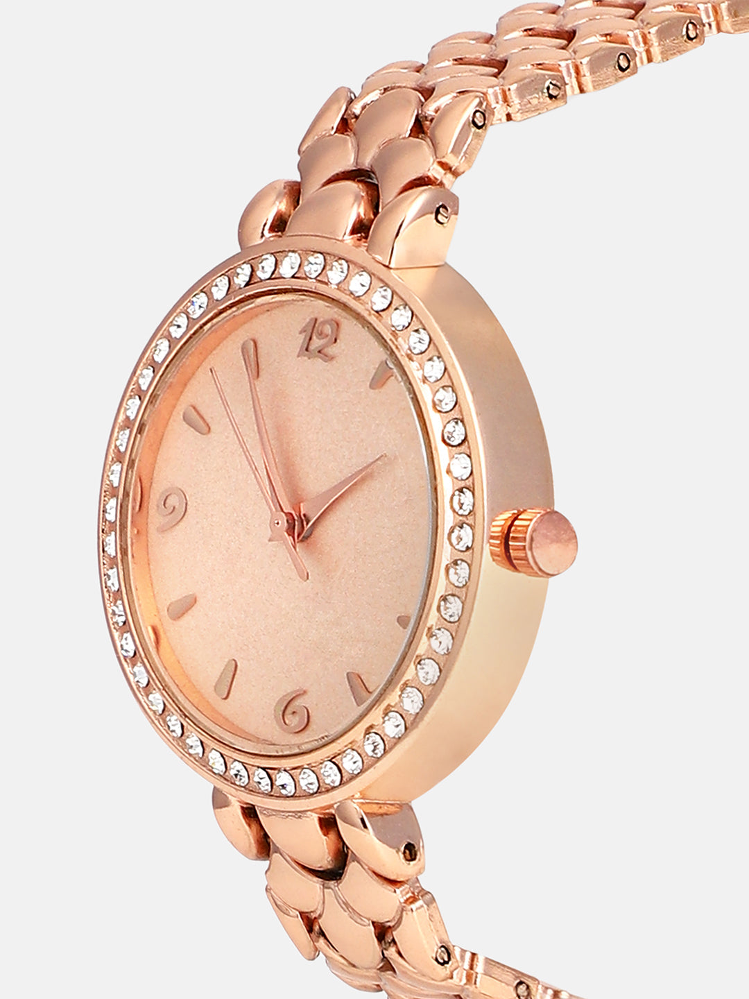The Scalex Round Watch - Rose Gold