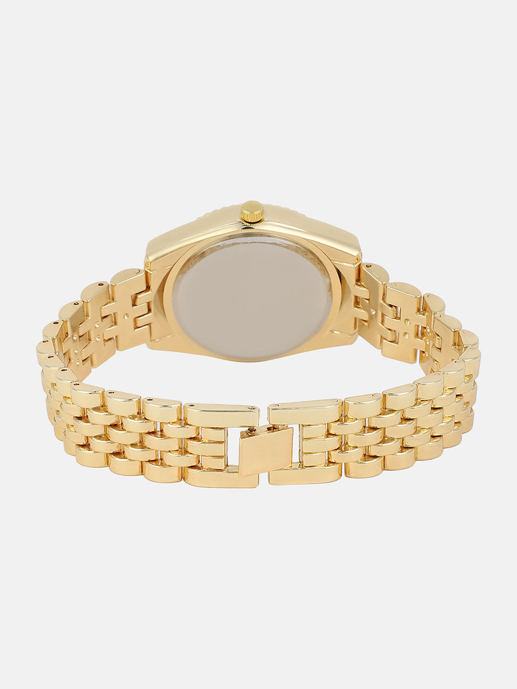 The Ribbed H-Link Round Watch