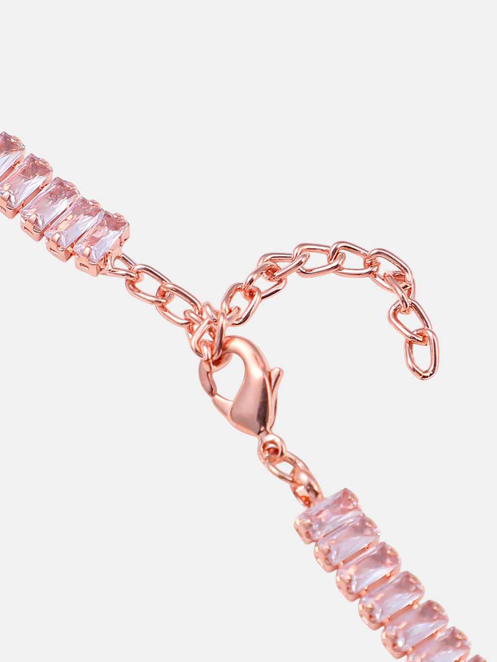 The Crystalized Wrap Round Watch - Rose Gold (Emerald Green Stone)