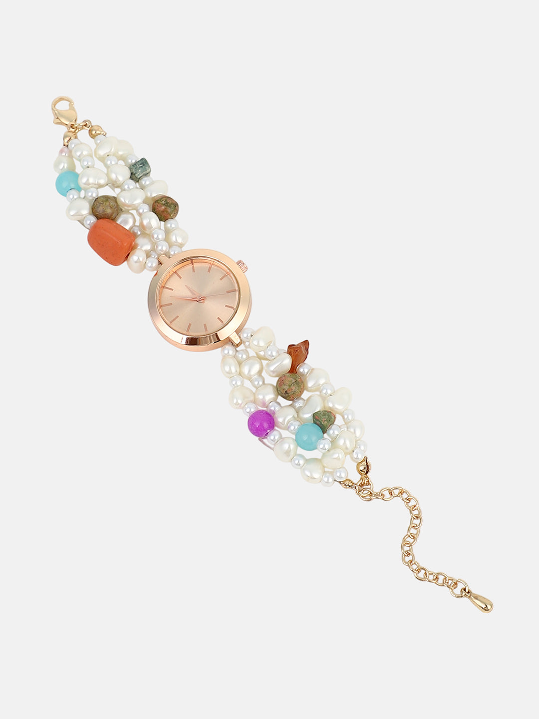 The Maryam Round Watch - Multicolour