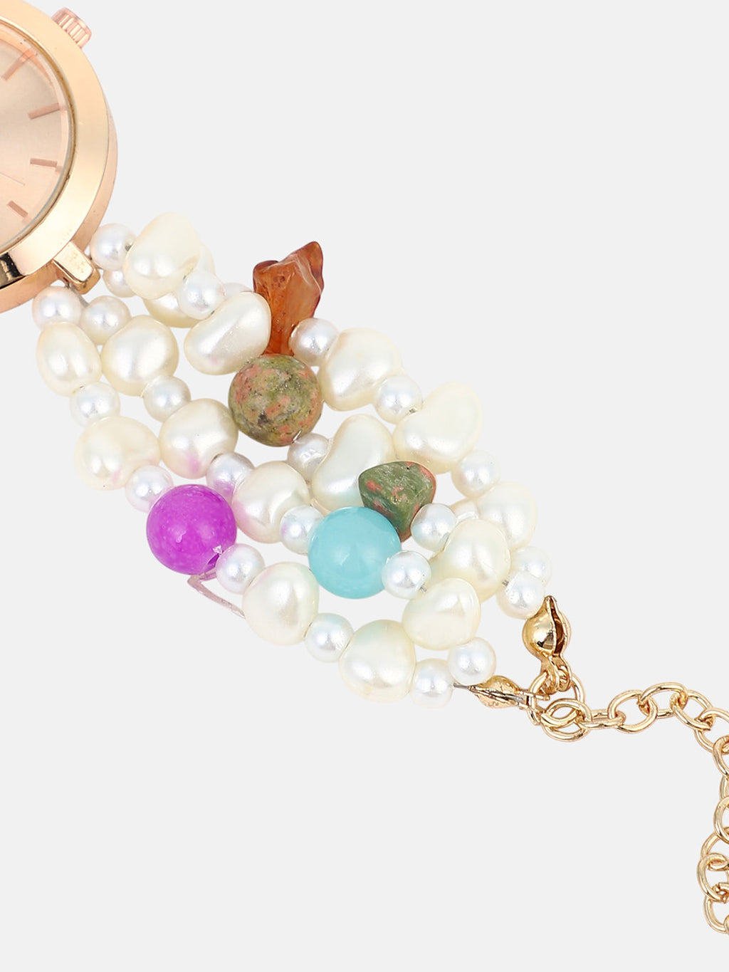 The Maryam Round Watch - Multicolour