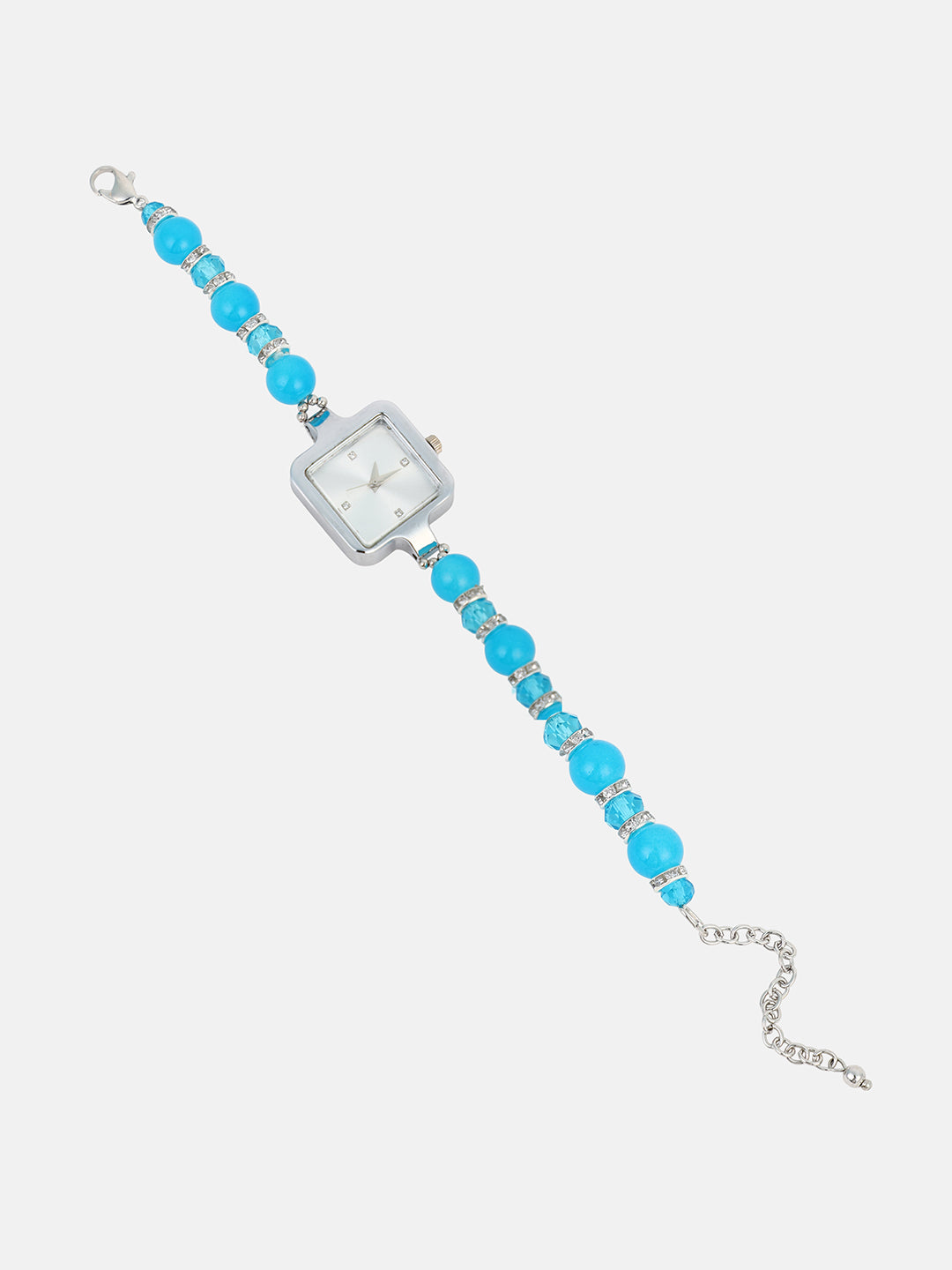 The Nizam Square Watch - Azure Blue