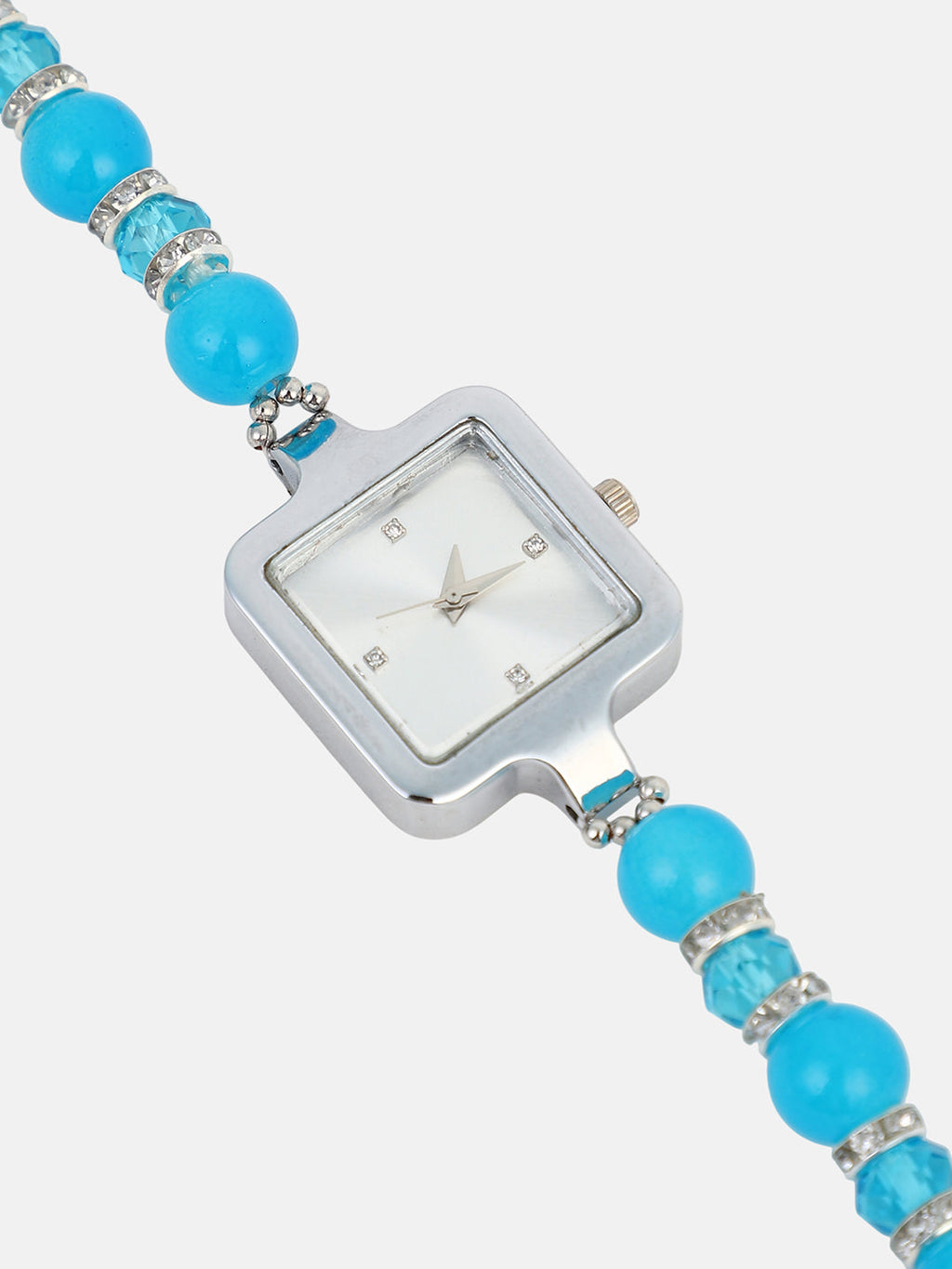 The Nizam Square Watch - Azure Blue