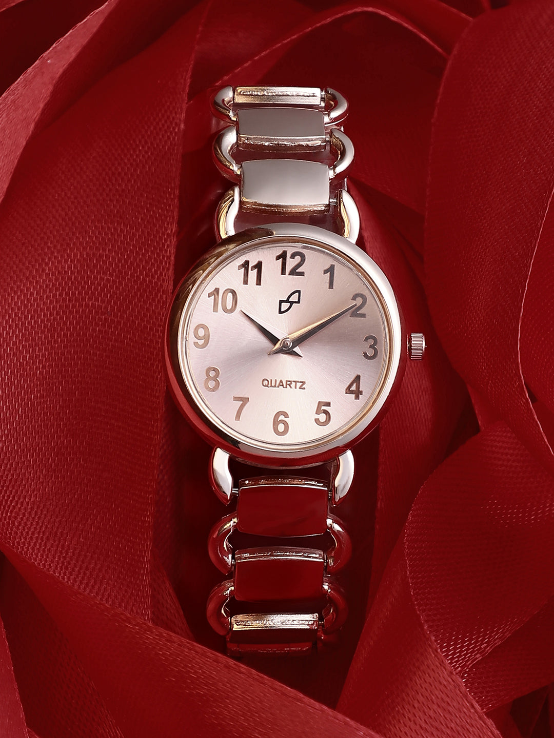 The Giorno-Orblink Round Watch - Rose Gold