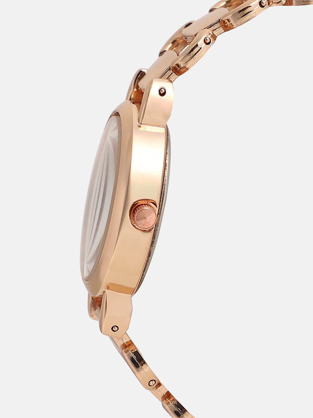 The Giorno-Orblink Round Watch - Rose Gold