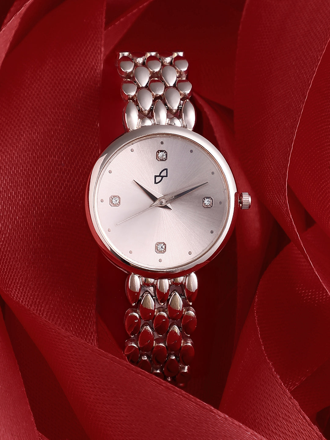 The Giorno-Venin Round Watch - Rose Gold