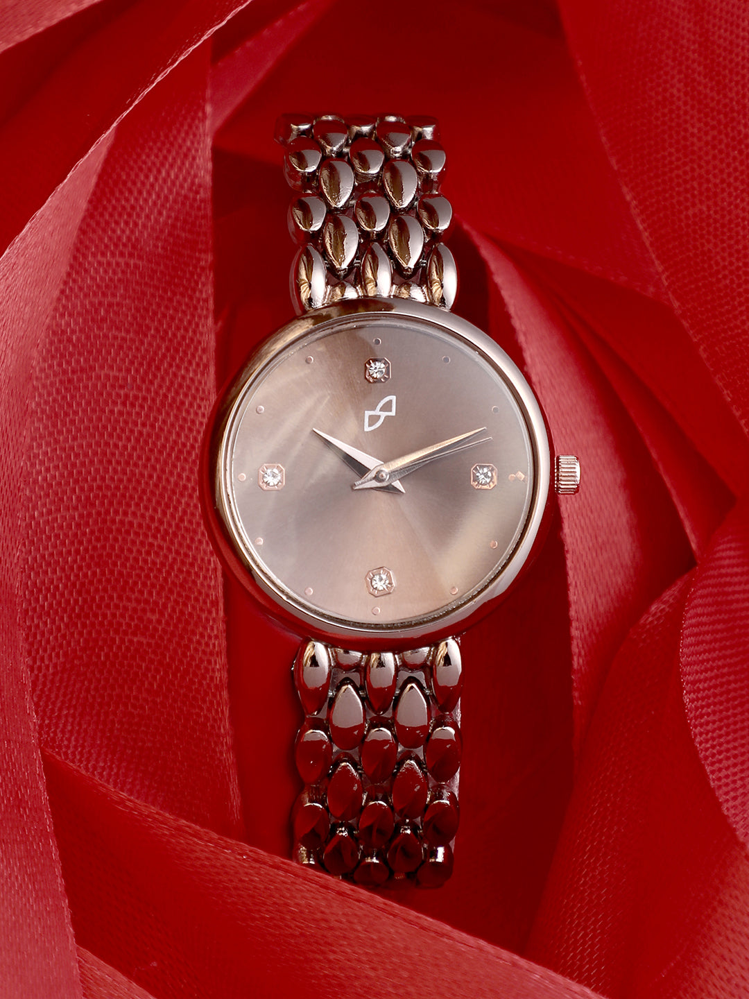 The Giorno-Venin Round Watch - Bronze Brown