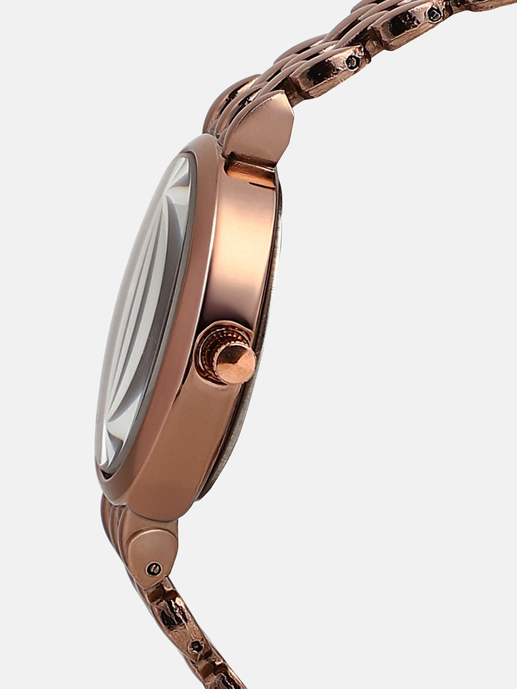 The Giorno-Venin Round Watch - Bronze Brown