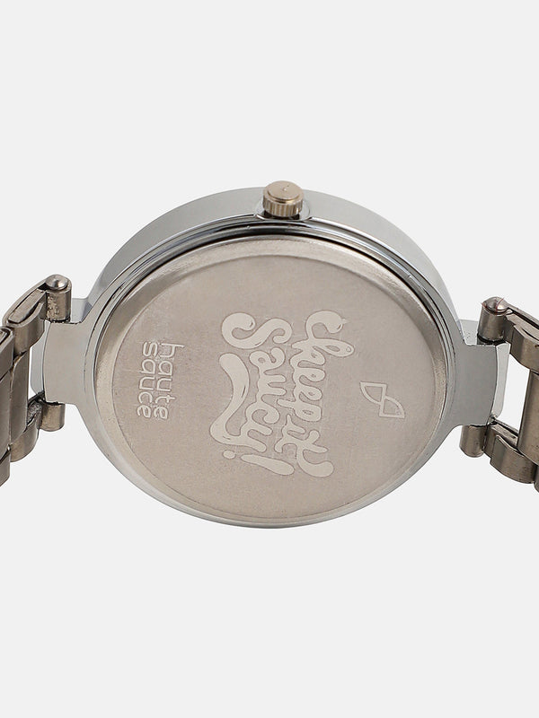 The Jour Round Watch - Emerald Green