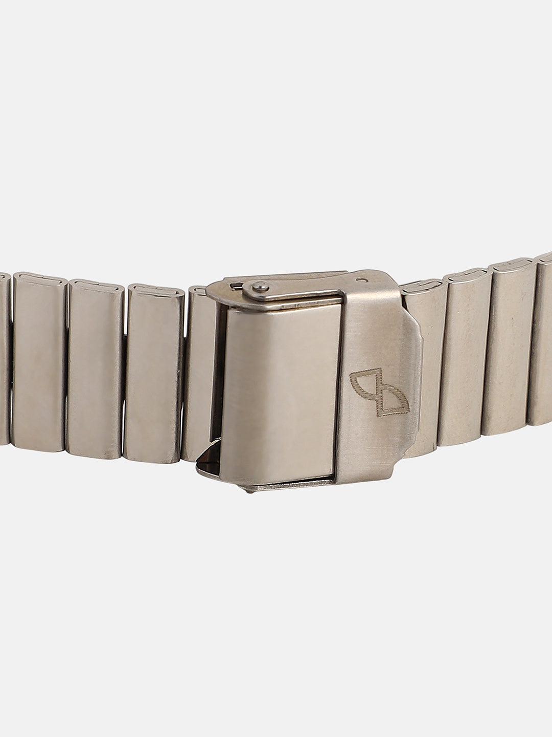 The Downtown Chain Rectangle Watch - Onyx Black
