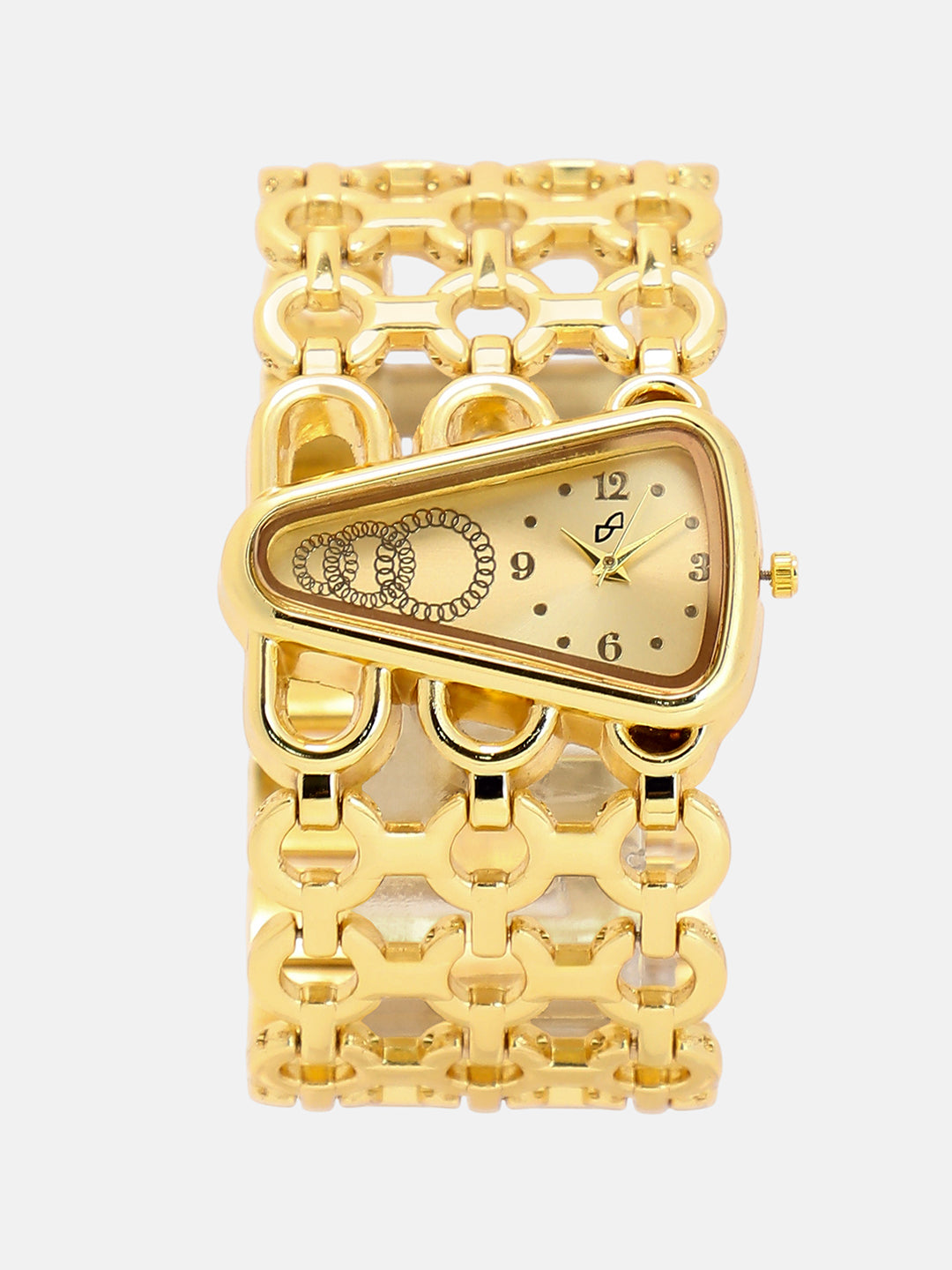 The Aurelia Designer Dial Watch-Antique Gold