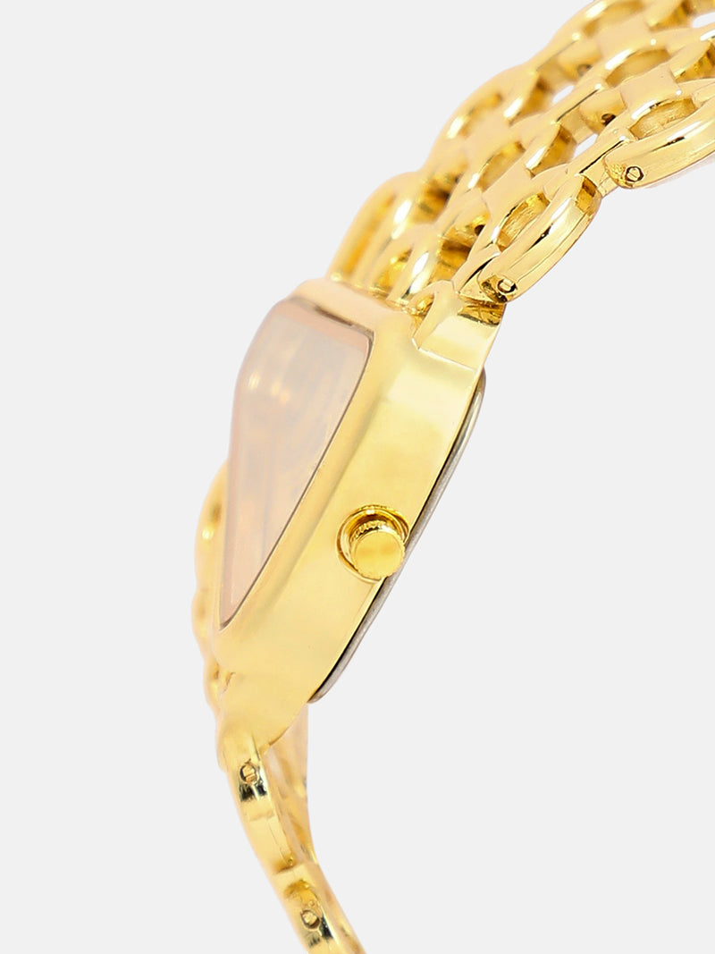 The Aurelia Designer Dial Watch-Antique Gold