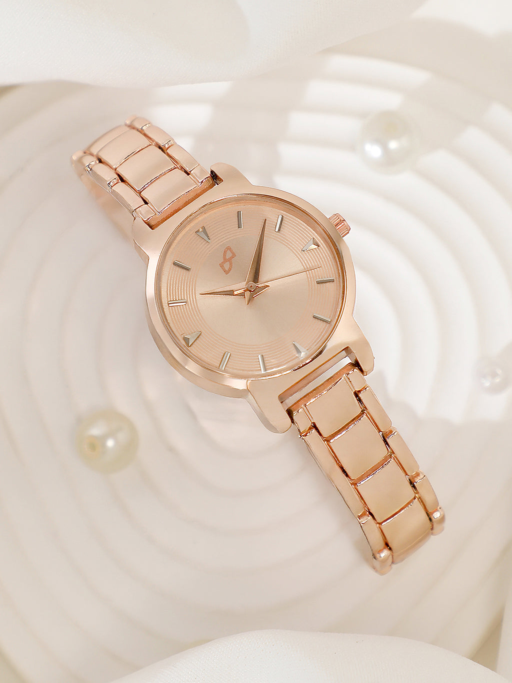 The Rosé Sunray Watch - Champagne Rose