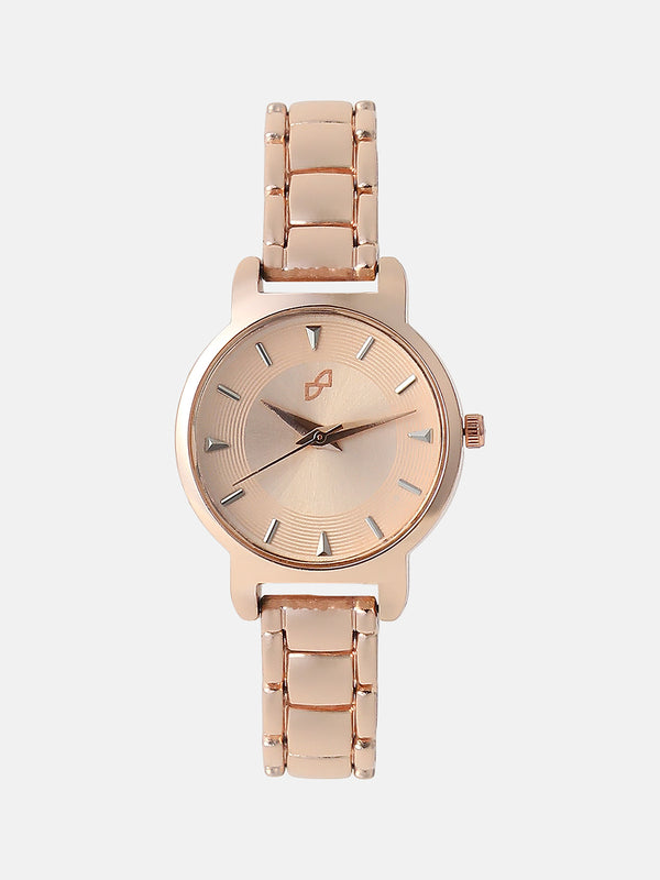 The Rosé Sunray Watch - Champagne Rose