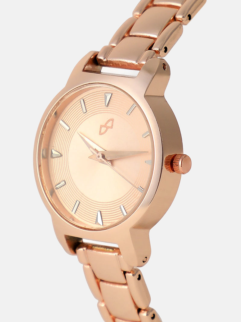 The Rosé Sunray Watch - Champagne Rose