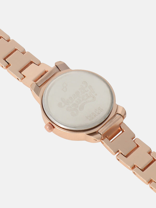 The Rosé Sunray Watch - Champagne Rose