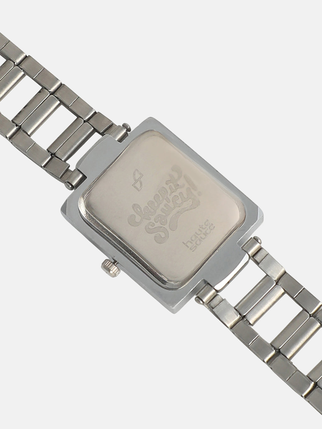 The Sapphire Rectangle Watch - Silver