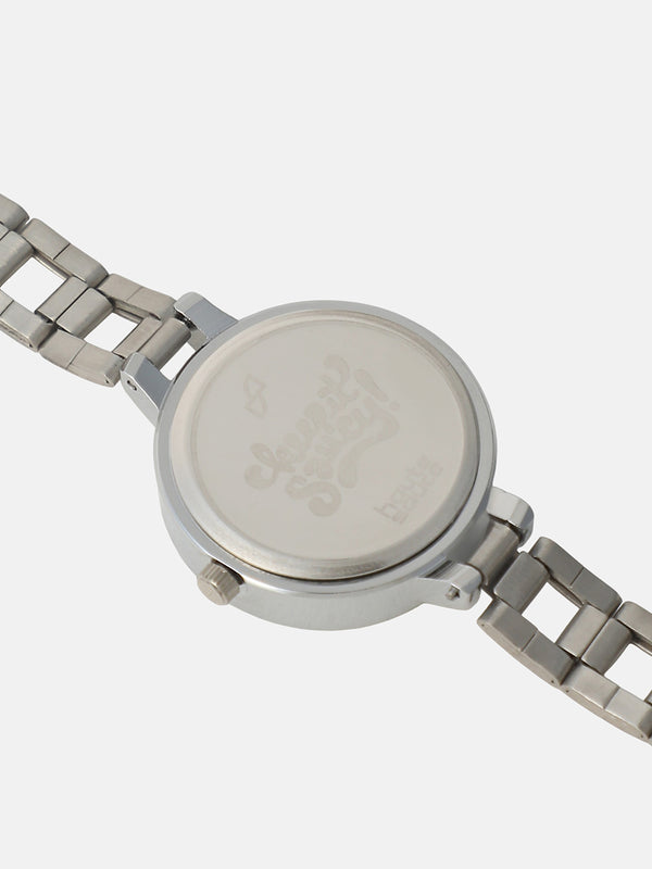 The Emerald Essence Watch - Silver