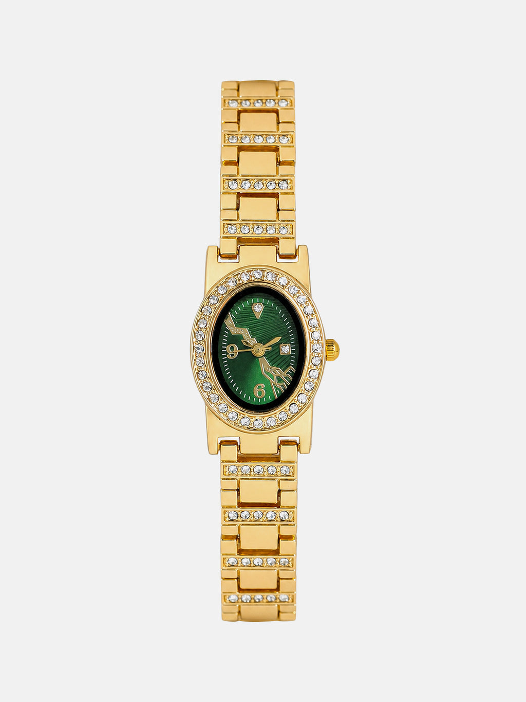 The Seraphina Oval Watch - Gold