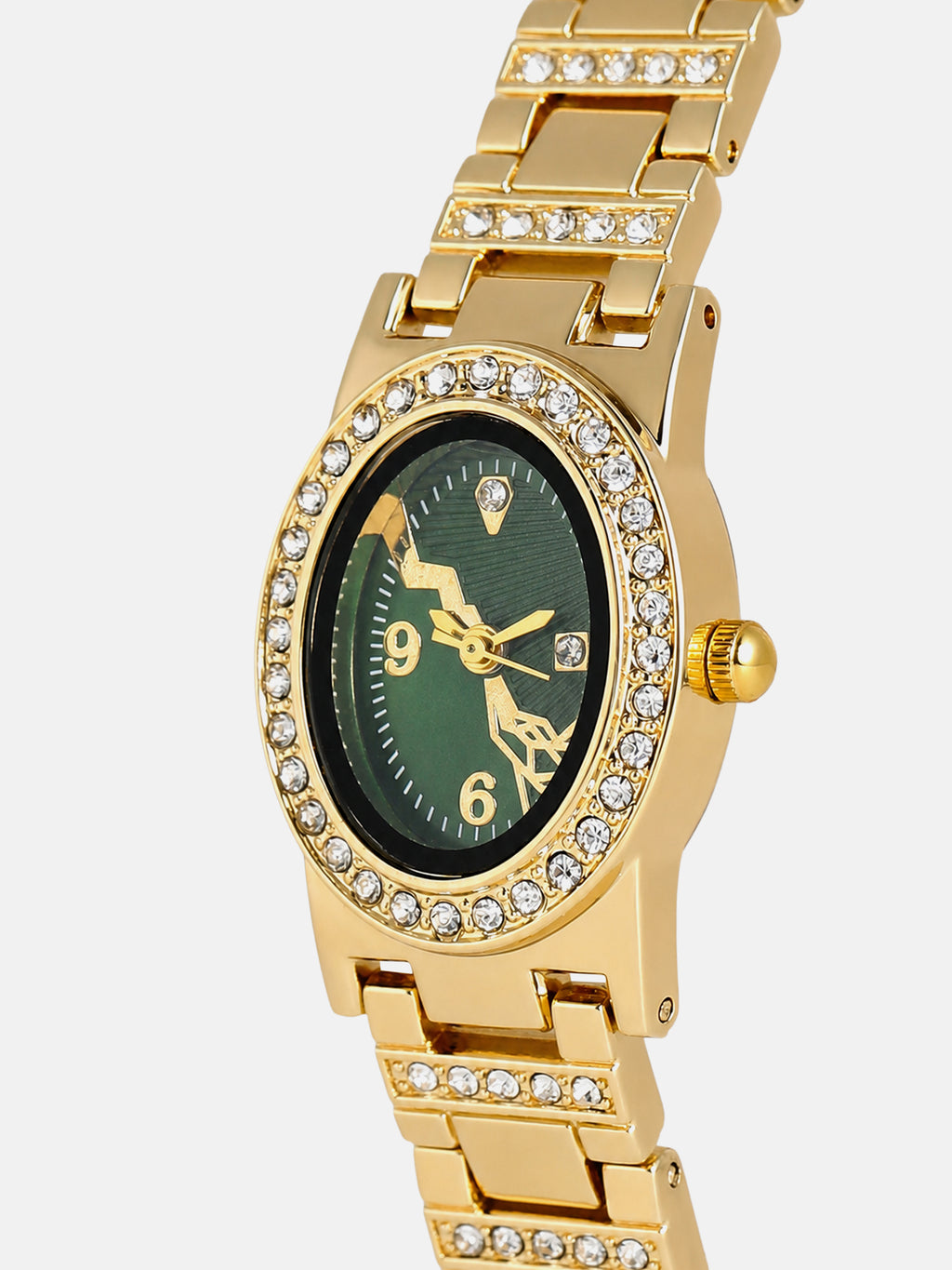 The Seraphina Oval Watch - Gold