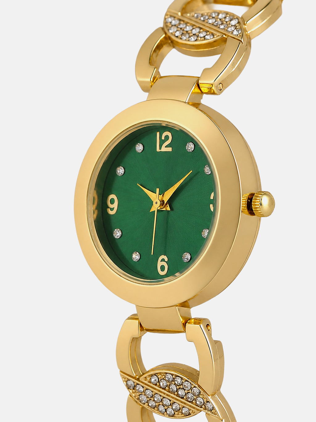 The Elara Luxe Bracelet Watch - Gold