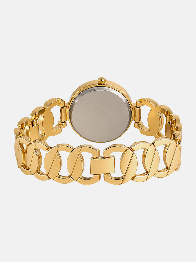 The Elara Luxe Bracelet Watch - Gold