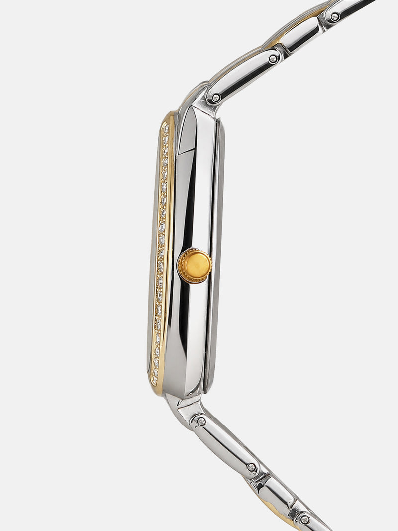 The Aurora Dual Tone Watch - Gold