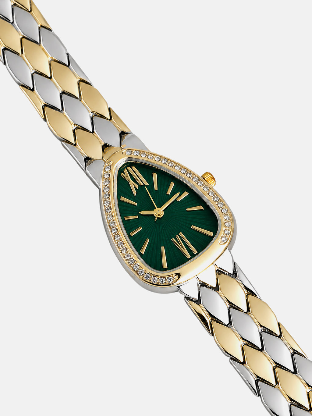 The Aurora Dual Tone Watch - Gold