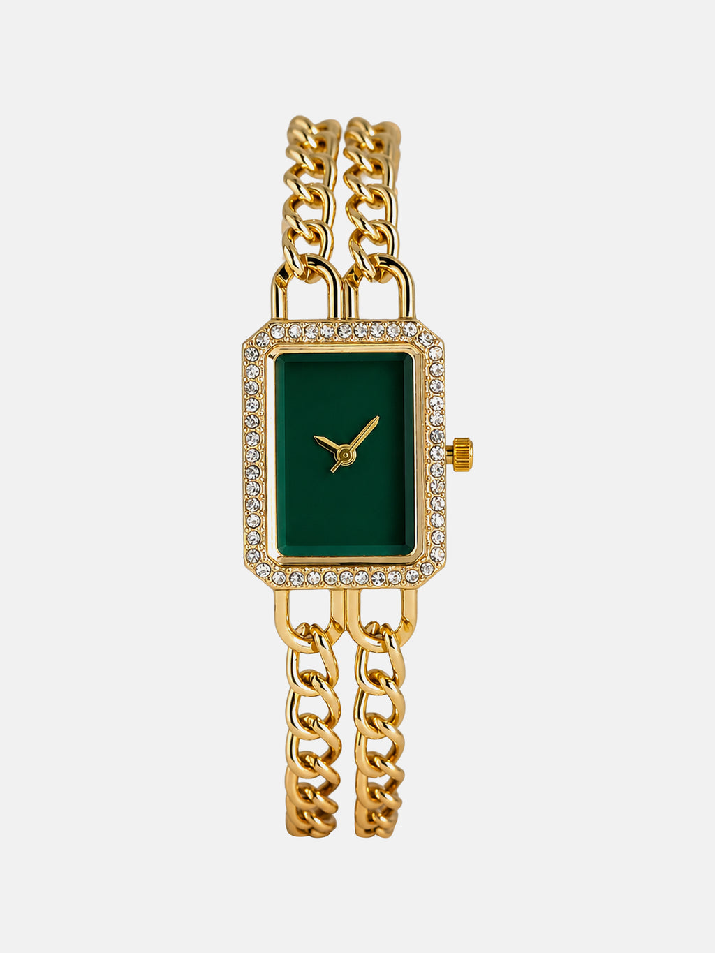 The Kensington Rectangle Watch - Gold