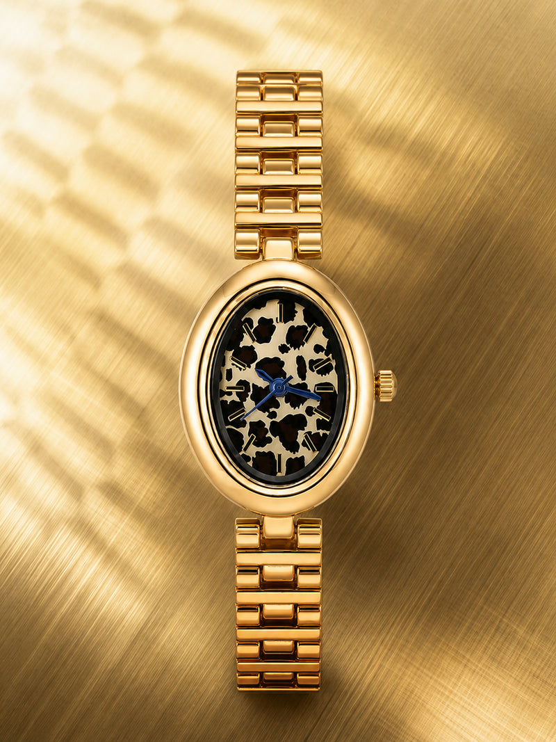 The Monaco Oval Watch - Gold