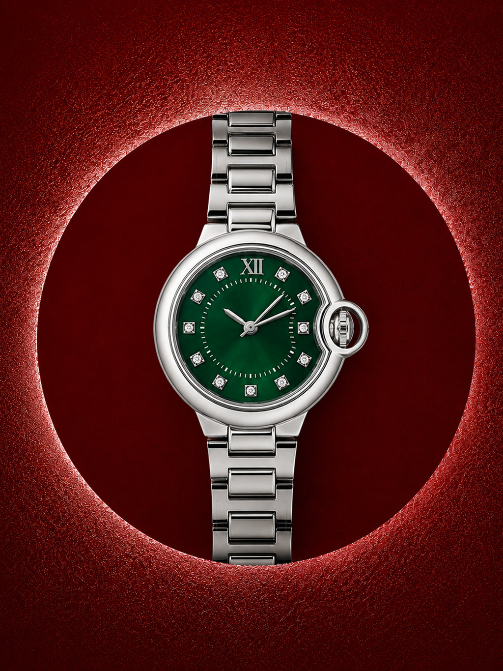 The Starlight Crystal Watch - Silver