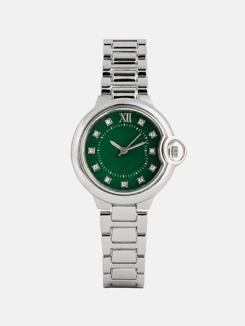 The Starlight Crystal Watch - Silver