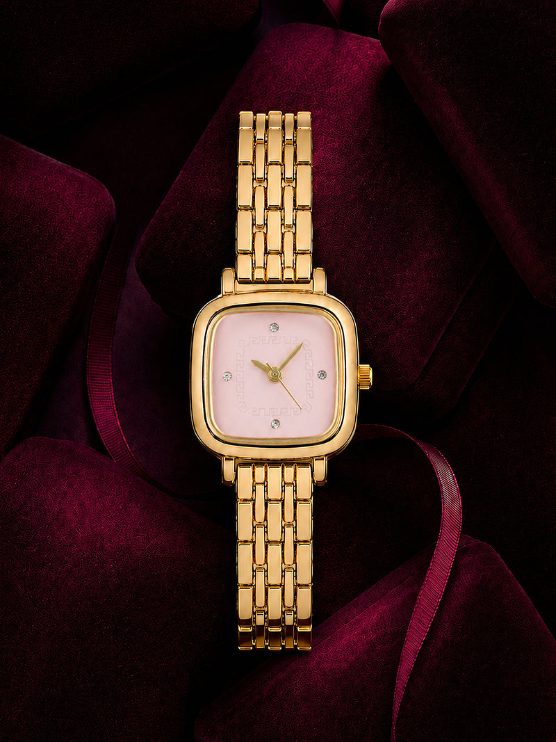 The Rosalie Square Watch - Gold