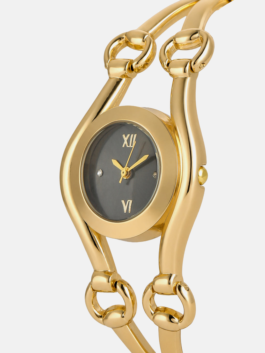 The Eclipse Oval Watch - Gold