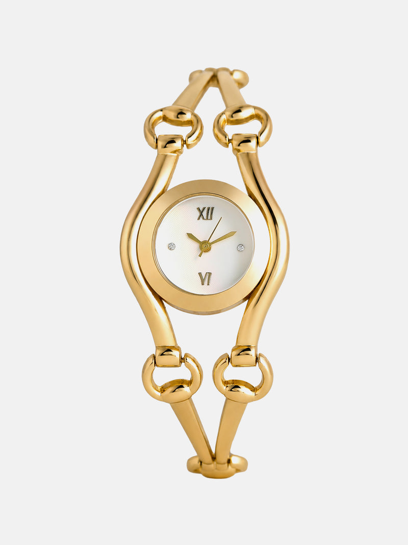 The Eclipse Oval Watch - Gold