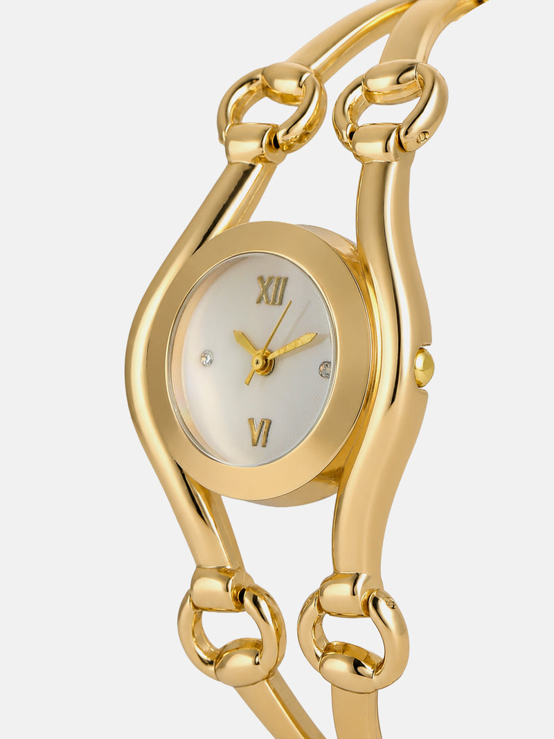 The Eclipse Oval Watch - Gold
